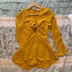 FINAL SALE!!! REVOLVE by the way. yellow romper